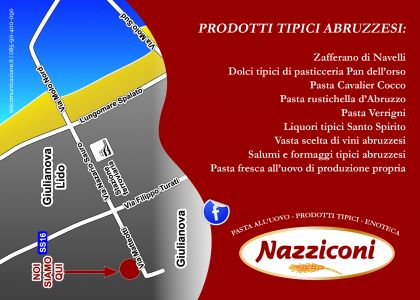 Volantino Nazziconi Alimentari Pasta all'uovo