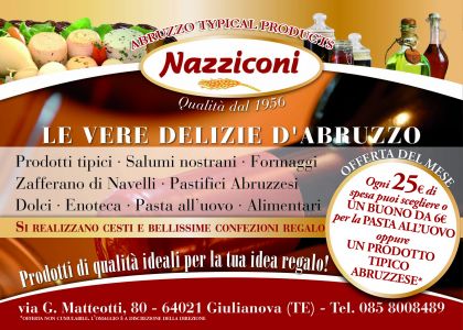 Volantino Nazziconi Alimentari Pasta all'uovo