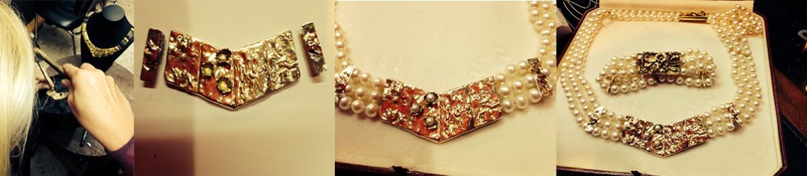 Collana realizzata a mano