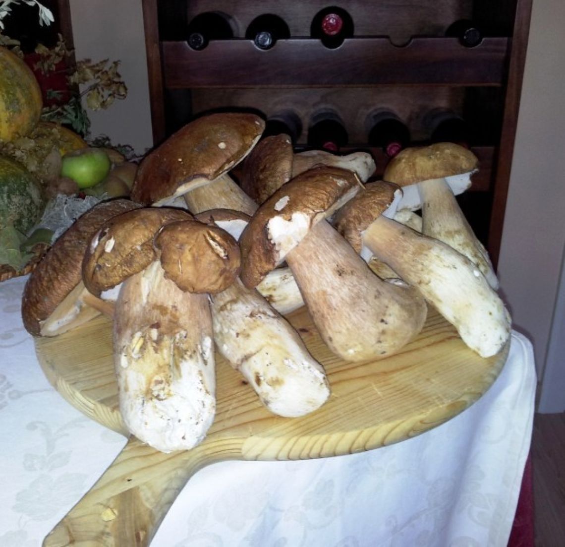 Ristorante funghi porcini freschi - La Casetta di Paparill