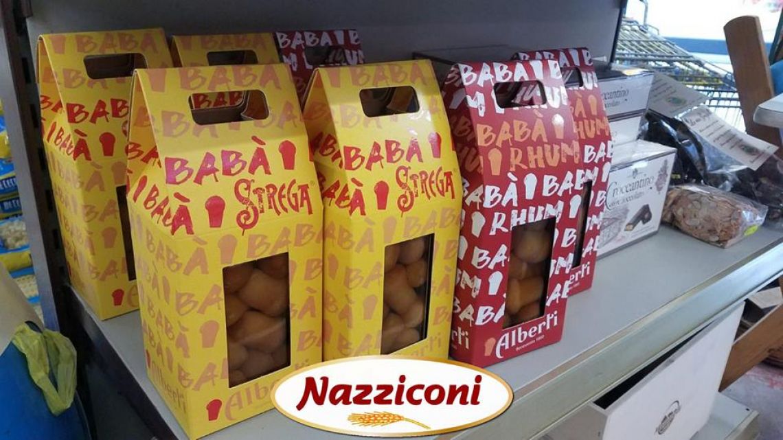 Baba' con liquore Strega da Nazziconi
