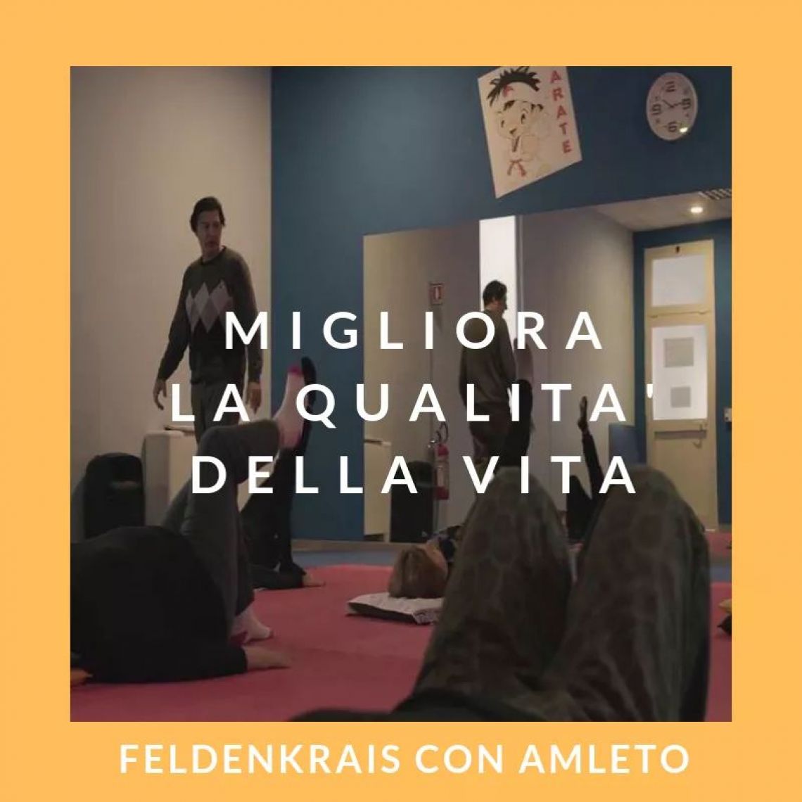 Riduce o elimina i dolori e i disturbi della schiena con l'Osteopatia e Feldenkrais con Amleto