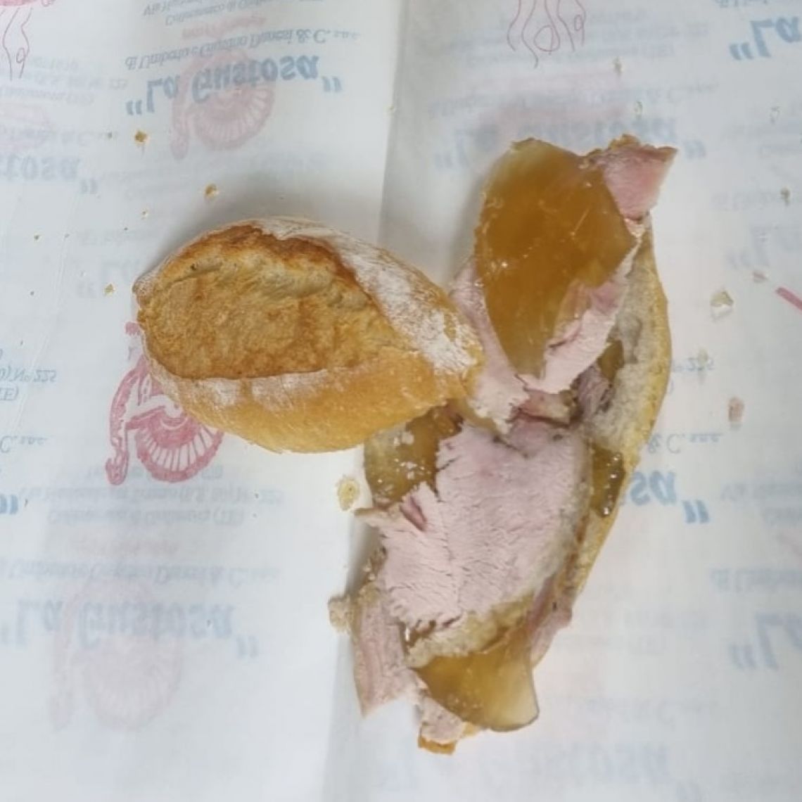 Panino con tacchino alla Canzanese e Gelatina - Porchetta La Gustosa