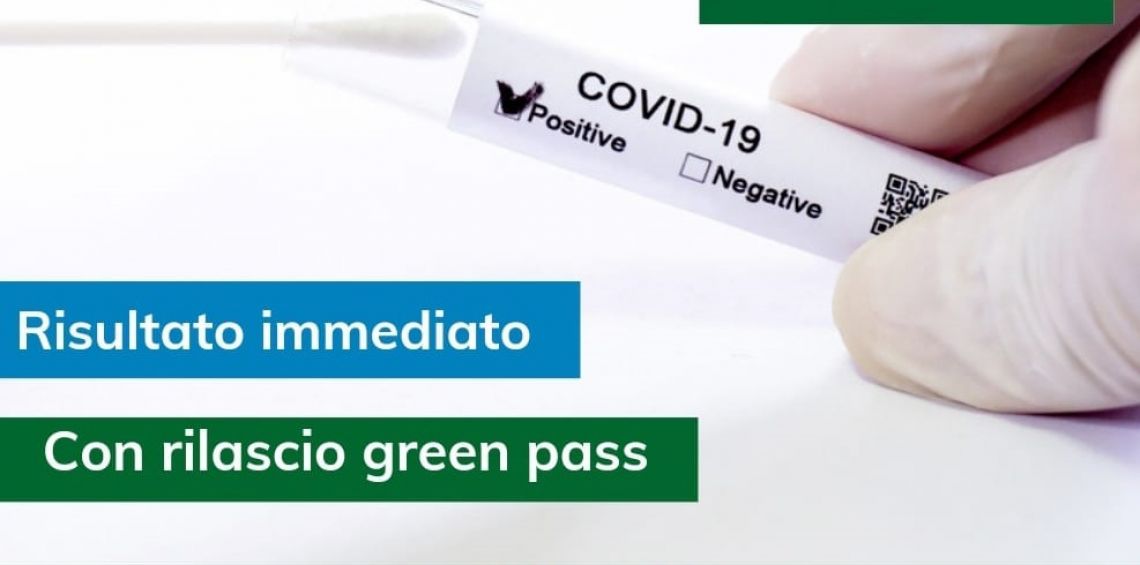 Prezzi per Tamponi rapidi Covid € 8,00 - € 12,00