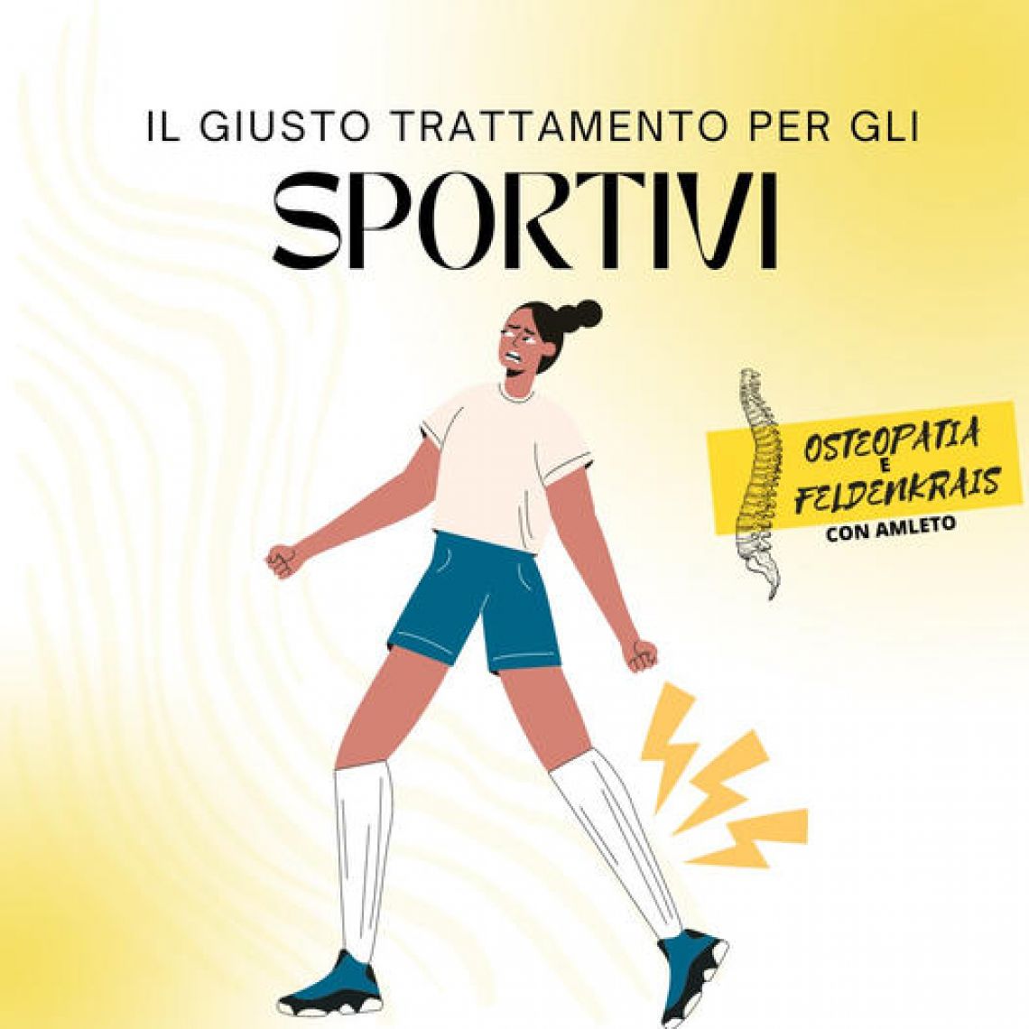 Osteopatia può dare sollievo ai corpi degli sportivi con l'Osteopatia e Feldenkrais con Amleto