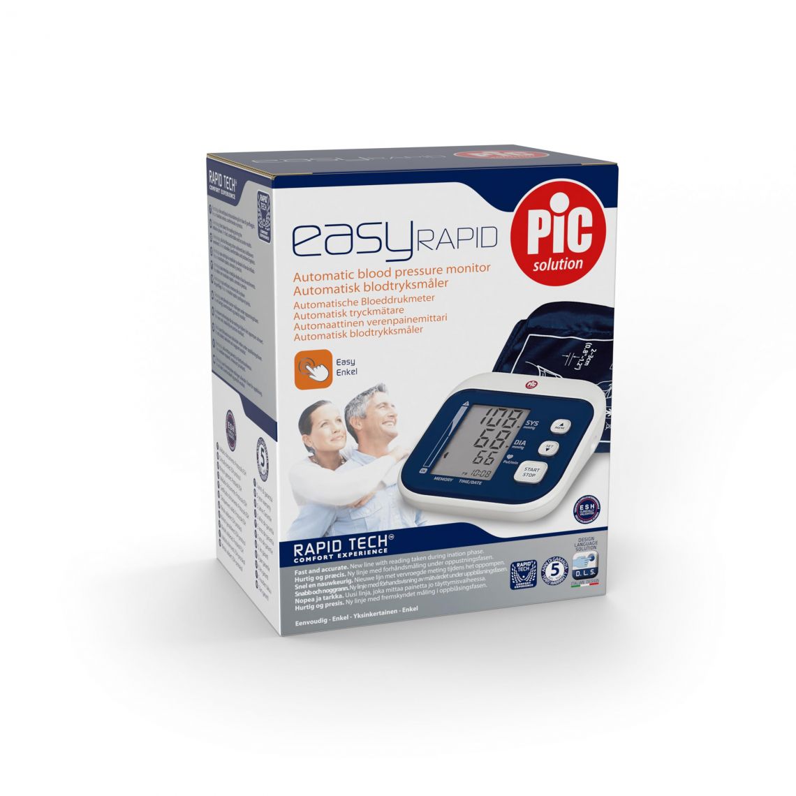 Pic - EasyRapid - Misuratore pressione automatico digitale